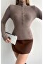Renata Knitwear Sweater with Snap Fasteners - 6