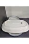 Porselen Digital 2 Pieces 29 cm (Large) Salad, Presentation, Boat Plate - 5