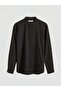 Regular Fit Hakim Collar Men's Shirt - 4