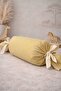 Gingham Baby and Children's Room Decorative Cylinder Pillow - 100% Cotton Sponge Filled 15X30
