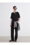 Oversize Printed Men's Polo Collar T-Shirt - 2