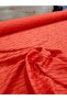 150 En Red Viscose Jacquard Patterned Fabric Suitable for Dress, Tunic, Pants, Shirt Making - 5