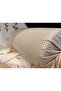 Gingham Baby and Children's Room Decorative Cylinder Pillow - 100% Cotton Sponge Filled 15X30 - 2