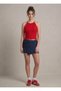 Women's Knitwear Knitted Halter Neck Crop Blouse - 3