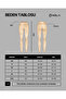 Women's Beige Gathering High Waist Basic Sports Leggings - 4