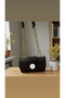 Knitted Detail Stylish Women's Shoulder Bag