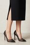 Nevesta Women's Evening Dress Heeled Shoes Black Stone - 3