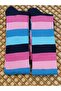 Women's 2' Pack Above Knee Stylish Quality Cotton Socks