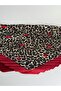 Pleated Patterned Square Scarf (50X50 cm) - 3