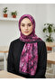 Müslüm, Floral Flower Patterned Wrinkled Shawl – Elegant, Non-Slip, Sweat-Resistant and Comfortable to Use 75 X 200 cm - 2