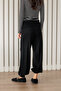Tricot Pants with Folded Waist - 4
