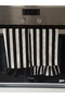 2-Piece Stripe Linen Oven Cover / Dishcloths - 2