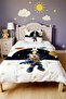 Mickey's Star Dust Patterned Single Duvet and Pillowcase - 2