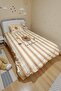 Sweet Capybara World Patterned Single Duvet and Pillowcase - 3