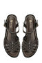 26S-378 6Fx Brown Women's Flat Sandals - 4