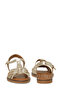 26S-378 6Fx Gold Women's Flat Sandals - 5