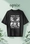 Satoru Gojo Vs Ryomen Sukuna Jujutsu Kaisen Printed Cotton Oversize T-Shirt