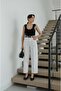 White belted skater jeans - 3