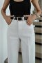 White belted skater jeans - 5