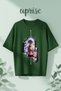 One Piece Monkey D Luffy Gear 5 Printed Cotton Oversize T-Shirt