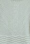 Openwork Patterned Thin Knitwear -Ecru - 5