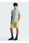Nf0A8Cz2G701-M Evolution Simple Dom Blue Round Regular Fit Plain Men's T-Shirt - 4