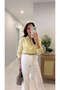Md Stras Yellow Linen Shirt - 3