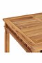 Garden Dining Table 80x80x80 cm Solid Teak Wood - 7