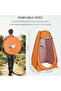 Portable Pop Up Privacy Tent Camping Shower Changing Toilet Waterproof Outdoor Tent - 3