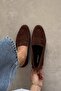 Georgia Brown Genuine Leather Loafer - 3