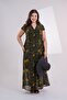 Women's Plus Size Alina Long Dress Yellow - 5