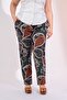 Women's Plus Size Pleated Waist Pocket Trousers Khaki - 6