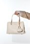 26020 Cream Women's Shoulder Bag - 3