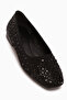 Lorin Black Stone Women's Ballerinas