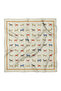 Minimal Horse Pattern Scarf Bandana 70X70 cm