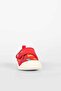 Red Canvas Children's Shoes - Velcro-Fastened, Soft-Soled Casual Baby Sneakers - 6