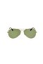 Polarized Pilot Sunglasses Raptor 105 Large Gold Glasses Green Glass - 2