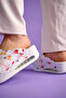 Patterned Airmax Sole Leather Sabo Slippers Orthopedic Hospital Doctor Nurse Chef Slippers - 5