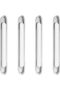Clear Rubber Cabinet Door Bumper, Adhesive Wall Protector for Drawers, Toilet Lids