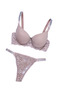 250 Stone Detailed Micro Padded Bra Set