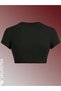 Women's Nyc Printed Basic Daily Use Tee Crop - 4