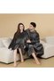 Wearable Blankets for Women and Man Plus Size Bathrobe Home Robe Plush Fleece for Sleepwear Pajamas Bathroom Shower Comfort Home Use - 4