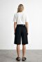 Embroidery Detailed Padded T-Shirt Ecru - 5