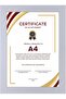 A4 Certificate Frame & Document Frame – Real Glass, Wall Mount & Tabletop Display, Port