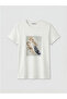 Lcw Everydayecru Crew Neck Printed Women's T-Shirt - 2