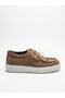 Genuine Nubuck Leather Laced Classic Men's Shoes - 4
