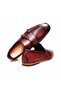 Bordo Color Laceless Genuine Leather Men's Shoes - 2