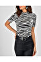 Women's Ecru Half Fisherman Blouse App107 - 2