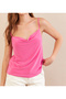 Women's Fuchsia Degaje Collared Blouse App1286-90 - 2