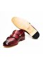 Bordo Color Laceless Genuine Leather Men's Shoes - 3